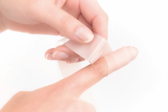 Silicone fingerwrap