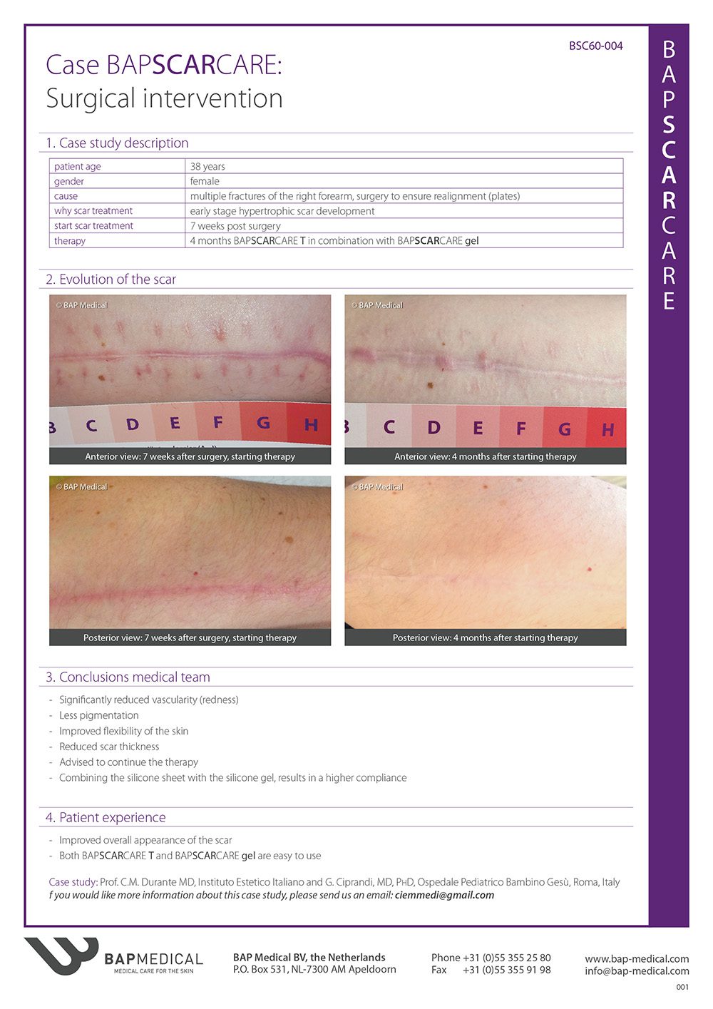 Bapscarcare Case Studies – Case.BSC60-004-EN.001