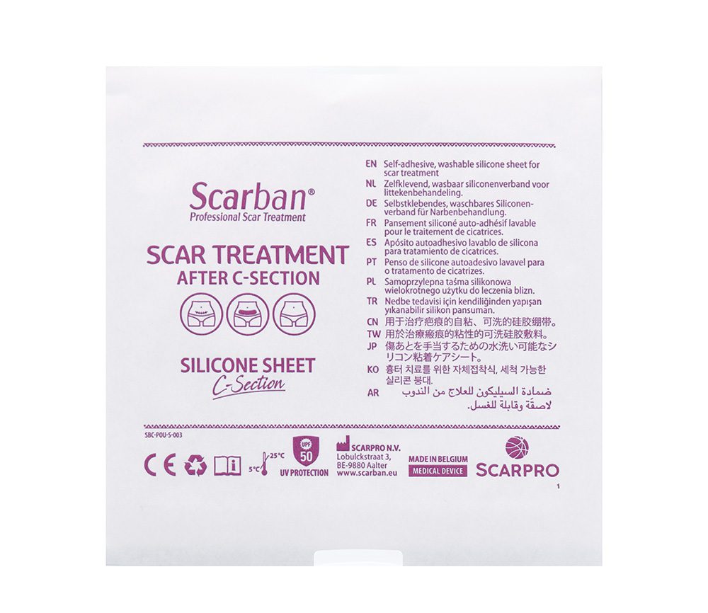 Scarban packaging – SB.Silicone sheet